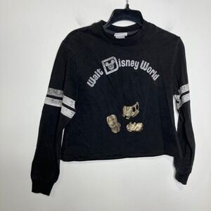 Walt Disney parks Mickey Mouse long sleeve t-shirt women's‎ size XS casual